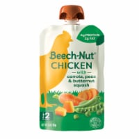 Beech-Nut® Chicken Carrots Peas & Butternut Sqush Stage 2 Baby Food Pouch Perspective: Main