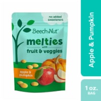 Beech-Nut® Melties Stage 3 Apple & Pumpkin Baby Snack Melts Bag Perspective: Main