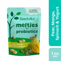 Beech-Nut® Naturals Pear Mango Spinach & Yogurt Melties with Probiotics Snack