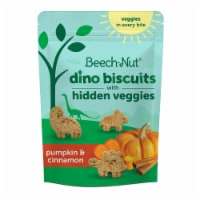 Beech-Nut® Hidden Veggies Pumpkin & Cinnamon Dino Biscuits Perspective: Main