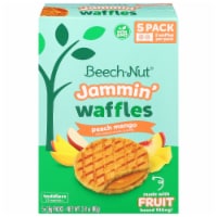 Beech-Nut® Jammin' Waffles with Peach Mango Fruit Filling Perspective: Main