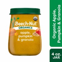 Beech-Nut® Organics Stage 2 Apple Pumpkin & Granola Organic Baby Food Jar Perspective: Main