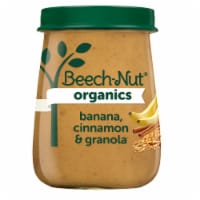 Beech-Nut® Organics Stage 2 Banana Cinnamon & Granola Baby Food