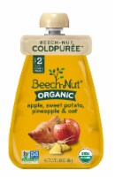 Beech-Nut® Organic Stage 2 Apple Sweet Potato Pineapple & Oat Baby Food Pouch Perspective: Main