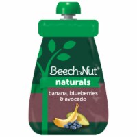 Beech-Nut® Naturals Stage 2 Banana Blueberry & Avocado Baby Food Pouch Perspective: Main
