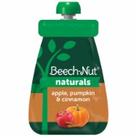 Beech-Nut® Naturals Stage 2 Apple Pumpkin & Cinnamon Baby Food Pouch Perspective: Main