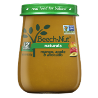 Beech-Nut® Naturals Mango Apple & Avocado Stage 2 Baby Food Perspective: Main