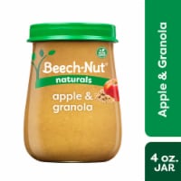 Beech-Nut® Naturals Stage 2 Apple Cinnamon & Granola Baby Food Jar Perspective: Main