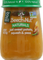 Beech-Nut Naturals Just Sweet Potato Squash & Peas Stage 3 Baby Food Perspective: Main