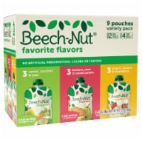 Beech-Nut® Favorite Flavors Baby Food Pouch Variety Pack Perspective: Main