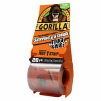 Gorilla® Tough & Wide Shipping Tape - Clear