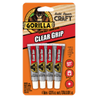 Buy Gorilla Clear Grip Multi-Purpose Adhesive Clear, 0.2 Oz.