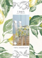 Lintex Lemons Vinyl Tablecloth