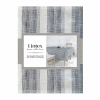 Lintex Curtis Striped Rectangle Tablecloth Perspective: Main