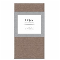 Lintex Coco Chambray Napkins - Brown