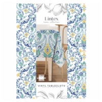 Lintex Laura Floral Vinyl Rectangle Tablecloth