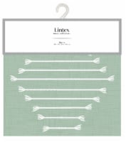 Lintex Lynn Clip Table Runner - Green