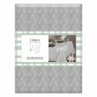 Lintex Home Collection Rectangle Anais Tablecloth - Grey Perspective: Main