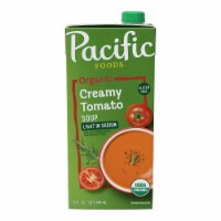 Pacific Foods® Organic Light in Sodium Creamy Tomato Soup Perspective: Main