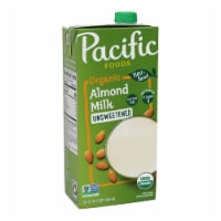 Pacific Foods® Unsweetened Organic Almond Milk Perspective: Main