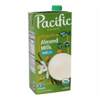 Pacific Foods Organic Almond Vanilla Plant-Based Beverage