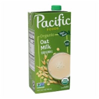 Pacific Foods® Original Organic Oat Milk Carton Perspective: Main