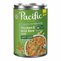 Pacific Foods Organic Lightly Salted Chicken And Wild Rice Soup Perspective: Main