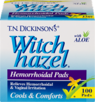 T.N. Dickinson's Witch Hazel Hemorrhoidal Pads