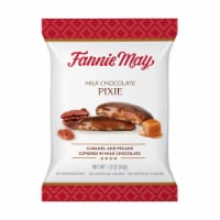 Fannie May® Pixie Milk Chocolate Pecan Caramel Candy Perspective: Main