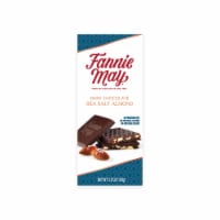 Fannie May® Sea Salt & Almond Dark Chocolate Bar Perspective: Main