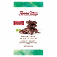 Fannie May® Mint Chocolate Cookie Clusters Candy Perspective: Main