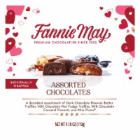 Fannie May Assorted Milk and Dark Chocolate Candy Perspective: Main