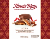 Fannie May® Holiday Pixies Chocolate Box Perspective: Main