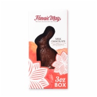 Fannie May Solid Milk Chocolate Bunny Easter Basket Stuffer Perspective: Main
