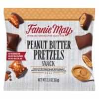 Fannie May Milk Chocolate Peanut Butter Pretzel Snacks
