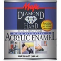 Majic Paints 8-1547-2 1 Quart Red Oxide Primer Diamondhard Acrylic Enamel