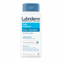 Lubriderm® Daily Moisture Body + Face Wash Perspective: Main