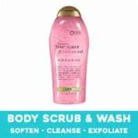 OGX® Rosewater & Pink Sea Salt Scrub & Wash Perspective: Main