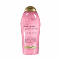 OGX® Rosewater & Pink Sea Salt Scrub & Wash