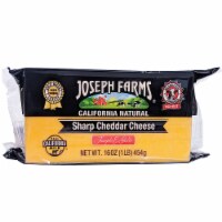 Joseph Farms Sharp Cheddar Block Cheese