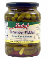 Sadaf® Mini Cucumber Pickles Mini Cornichons Perspective: Main