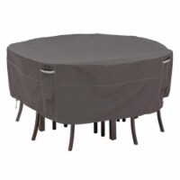 Classic Accessories 55-157-035101-EC Ravenna Round Patio Table and Chair Set Cover