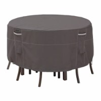 Classic Accessories 55-188-025101-EC Ravenna Round Patio Table and Chair Set Cover