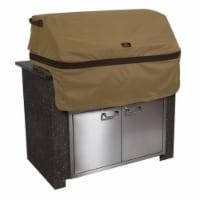 Classic Accessories 55-331-022401-EC Hickory Heavy-duty Built In BBQ Grill Top Cover - Small