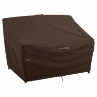 Classic Accessories 55-748-046601-RT Large Sofa Loveseat Cover, Dark Cocoa
