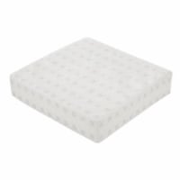 Classic Accessories 61-008-010908-RT Montlake Fadesafe Square Cushion Foam - White, 19 x 19 x