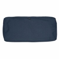 Classic Accessories 60-138-015501-RT Montlake Fadesafe Rectangle Bench Cushion Cover - Heathe