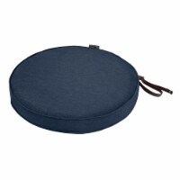Classic Accessories 62-002-INDIGO-EC Montlake Fade Safe Heather Indigo Round Outdoor Seat Cus