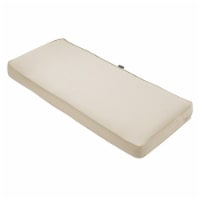 Classic Accessories 62-014-BEIGE-EC Montlake FadeSafe Patio Bench & Settee Cushion - Antique