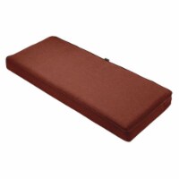 Classic Accessories 62-014-HHENNA-EC Montlake FadeSafe Patio Bench & Settee Cushion - Heather
